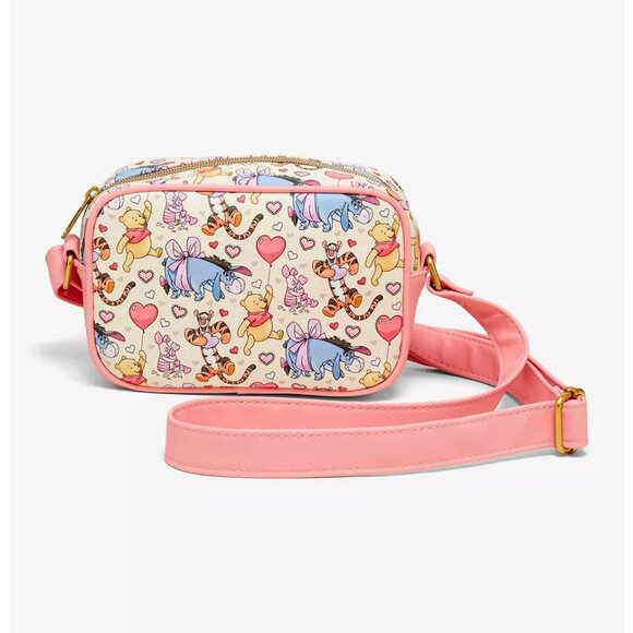 Loungefly Handbags - Loungefly Disney Winnie The Pooh Hearts Camera Crossbody Bag - NWT